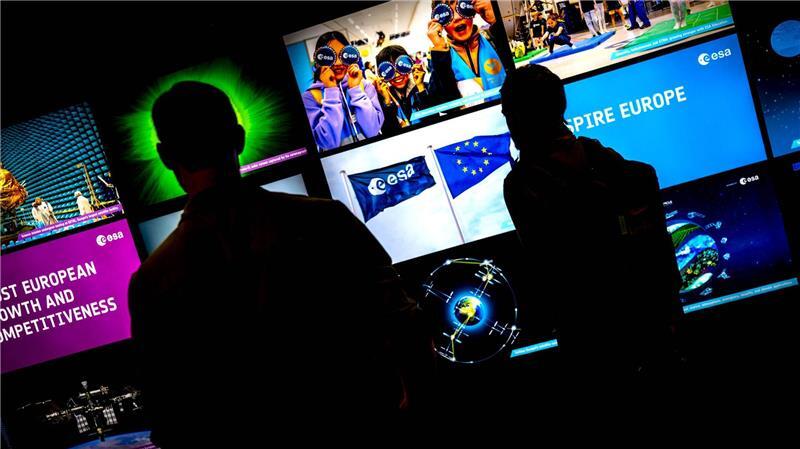 Die Veranstaltungsräume am Vorabend der Esa-Ministerratstagung.