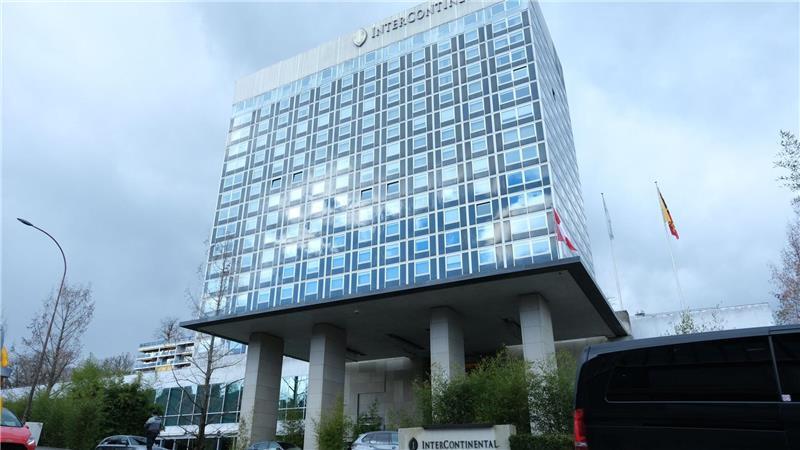 Die Verhandlungen finden in einem Genfer Hotel statt. 