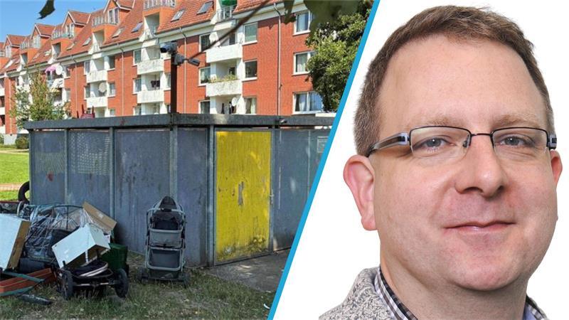 Die Vermüllung ist ein Problem im Altländer Viertel.