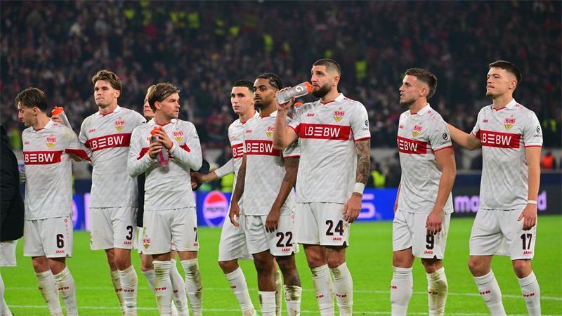 Die VfB-Profis haderten mit dem einen Punkt gegen Atlético.