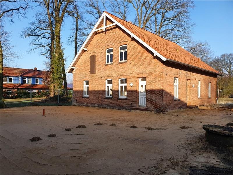 Die Villa Meta auf dem Holstschen Gelände erhält einen Anbau. Foto: Beneke