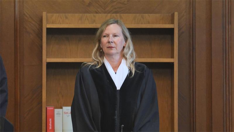 Höchststrafe für Palliativarzt - „Er ist ein Serienmörder“ Die Vorsitzende Richterin Sylvia Busch vor der Urteilsverkündung.
