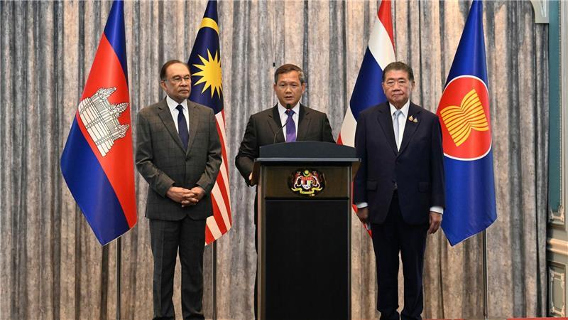Waffenruhe zwischen Thailand und Kambodscha in Kraft Die Waffenruhe wurde nach tagelangen schweren Kämpfen vereinbart.
