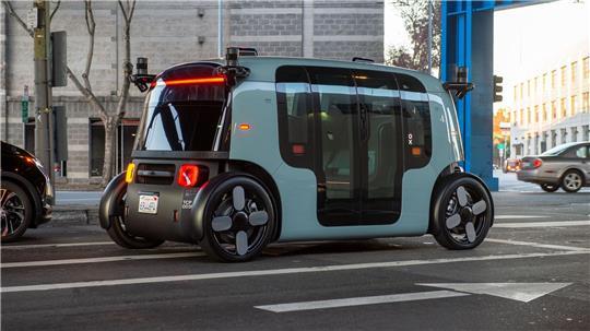 Die Wagen von Zoox haben weder Lenkrand, noch Pedale.