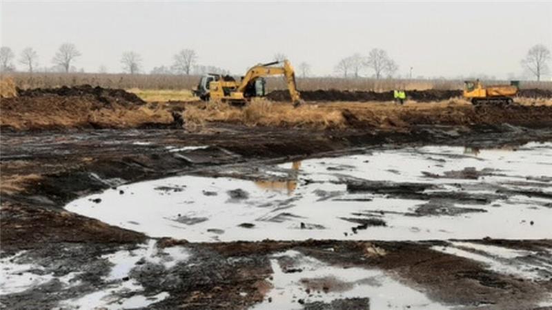 Refugialgewässer: Altländer baggern ihr neues Paradies Die Wasser- und Bodenverbände haben mit dem NLWKN mehrere Refugialgewässer angelegt.