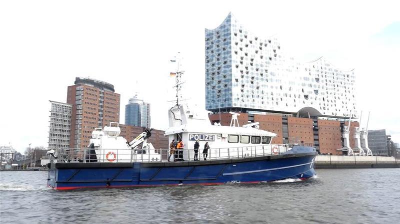 Neues Boot für Wasserschutzpolizei in Hamburg eingetroffen Die Wasserschutzpolizei hat ein neues Boot.