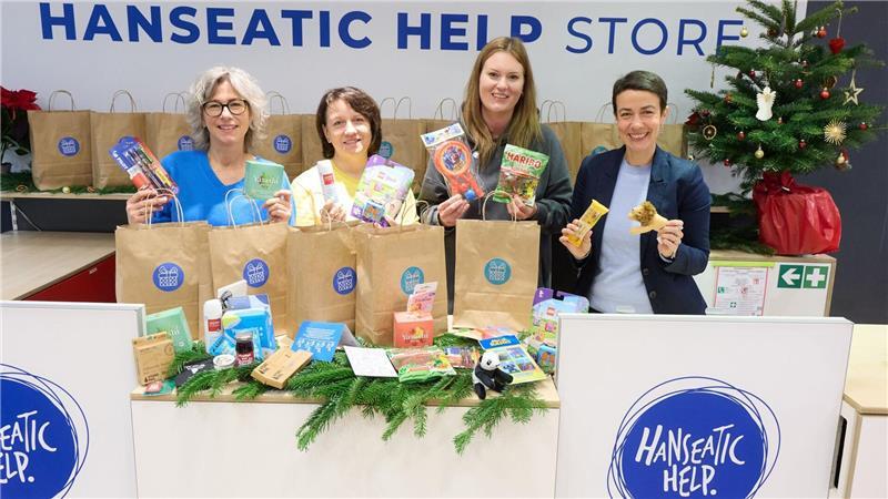 Die Weihnachtsaktion von Hanseatic Help soll Menschen mit geringem Einkommen Freude schenken.