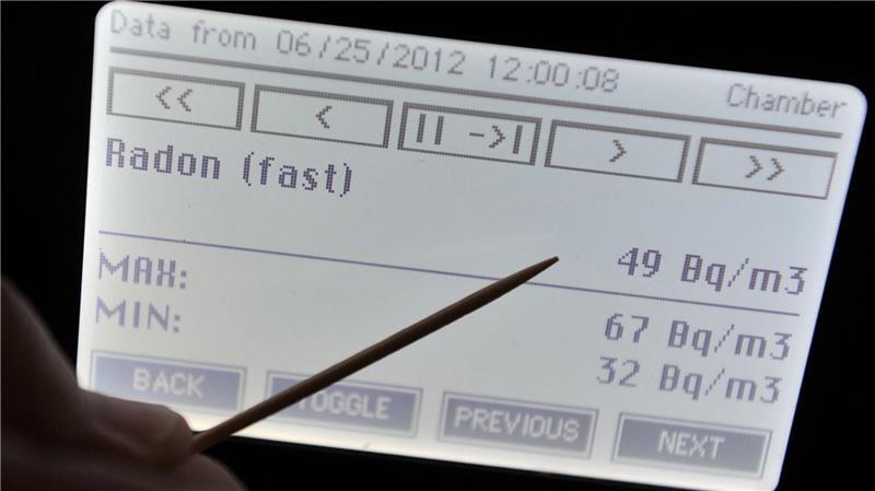 Die Weltgesundheitsorganisation (WHO) hat 100 Becquerel pro Kubikmeter Raumluft als maximal akzeptable Radon-Konzentration festgelegt. (Archivbild)