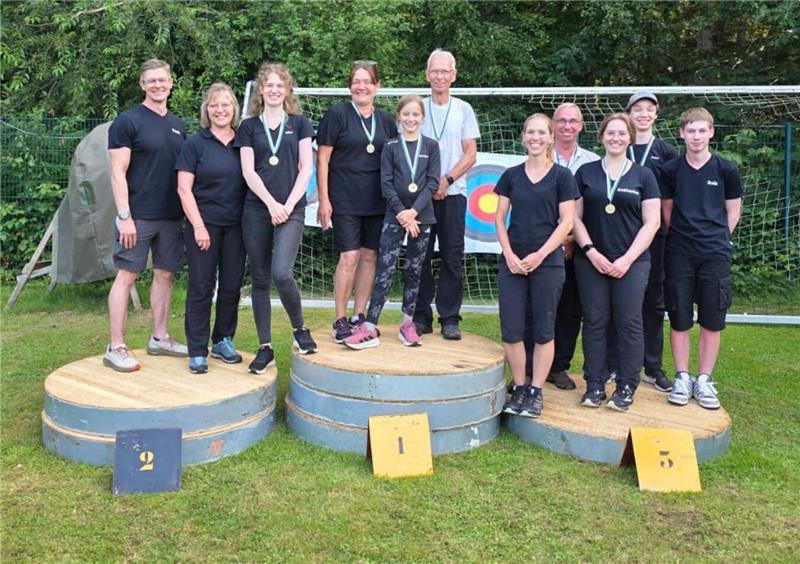 Die Wiepenkathener gewannen insgesamt sechs Gold- und drei Bronzemedaillen.