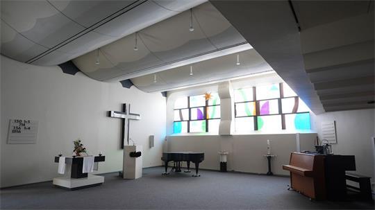 Die Zachäus-Kirche in Hamburg-Langenhorn wurde 1973 geweiht.