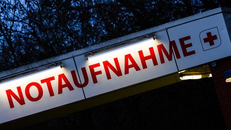 Radfahrer stirbt nach Unfall in Lehmkuhlen Die Zentrale Notaufnahme eines Krankenhaus.