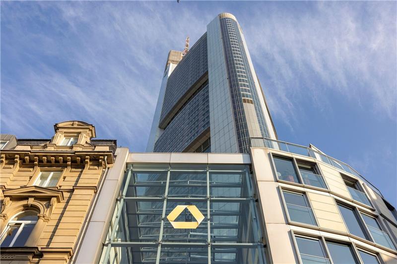 Die Zentrale der Commerzbank in Frankfurt am Main.