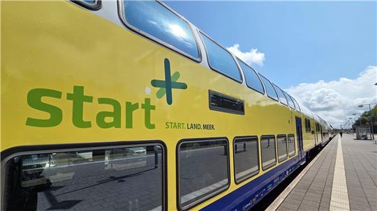 Die Züge von Start Unterelbe verbinden Cuxhaven und Hamburg.