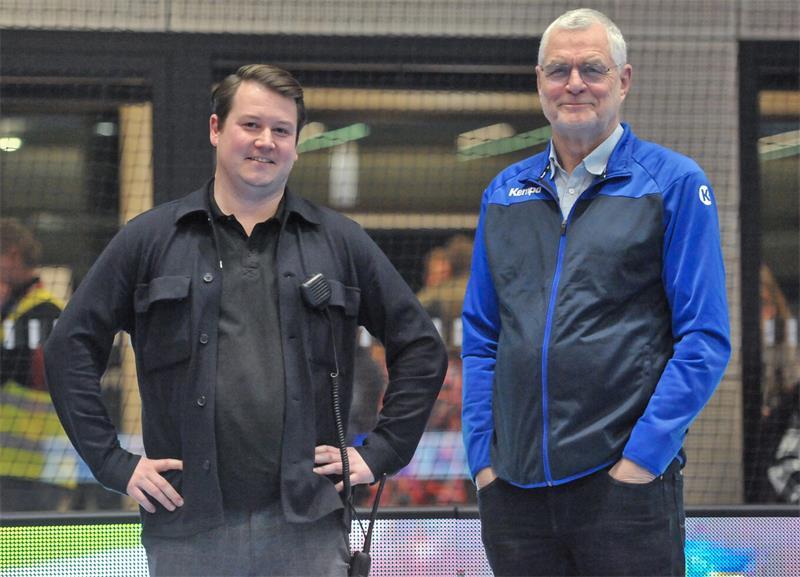 Timm Hubert: Ein Leben für den Buxtehuder Handball und das Alte Land Die beiden Geschäftsführer des BSV: Timm Hubert (links) und Peter Prior.