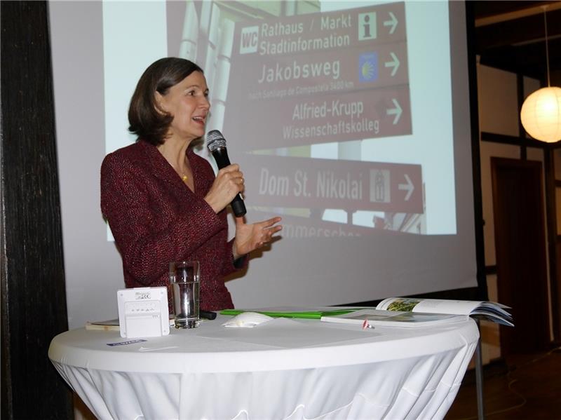 Die bekannte NDR-Moderatorin Heike Götz berichtete über ihre Pilger-Erfahrungen