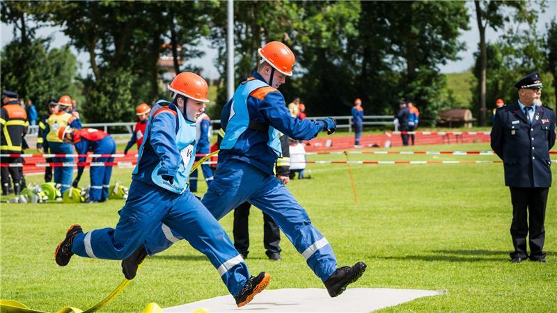 Die besten 55 Jugendfeuerwehren aus dem Bezirk Lüneburg traten beim Bezirksentscheid in Freiburg an. 