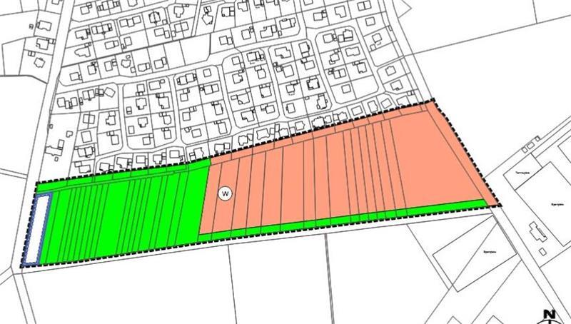 Ärger um Flächenkauf: Himmelpforten plant neues Baugebiet kleiner Die bräunlich gekennzeichnete Fläche ist in der Überarbeitung des Flächennutzungplans als potenzielles Wohngebiet neu gekennzeichnet. Die Änderung hatte die Gemeinde Himmelpforten beantragt.