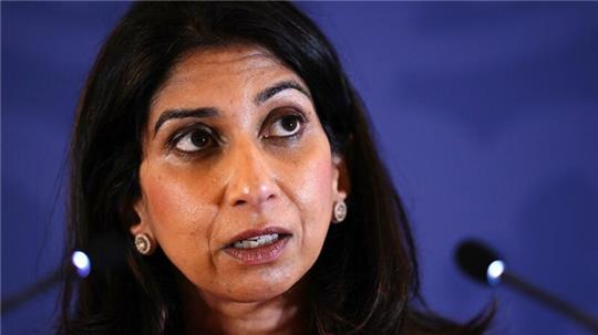 Die britische Innenministerin Suella Braverman.