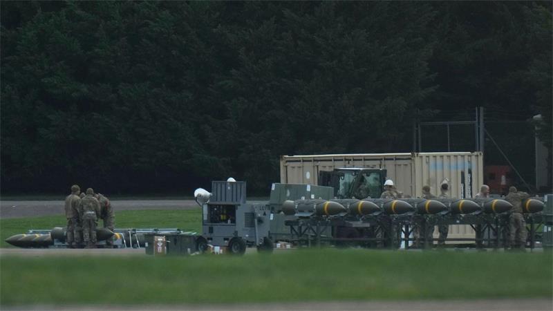 Die britische Militärbasis RAF Fairford wird von der US-Luftwaffe genutzt. (Archivbild)