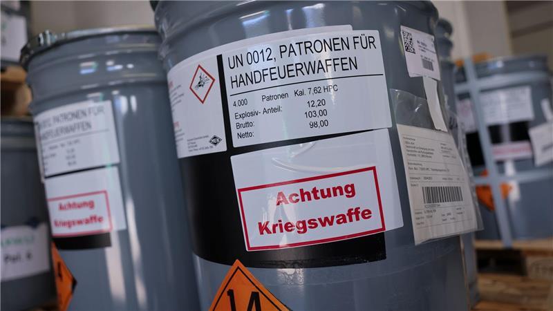 Die bundeseigene Geka in Munster vernichtet Munition aus den Weltkriegen.