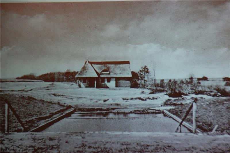 Die damalige Badeanstalt in Hollenbeck/Bargstedt. Foto: Samtgemeindearchiv