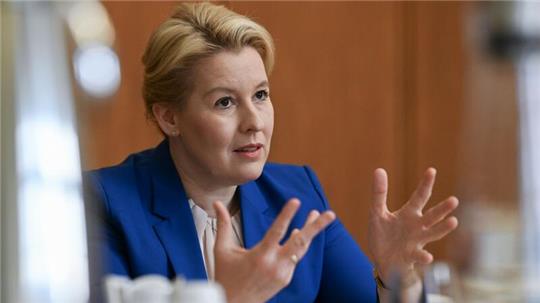 Die derzeitige stellvertretende Berliner Bürgermeisterin Franziska Giffey will bei der Vorstandswahl ihres Landesverbands im Mai nicht wieder antreten.