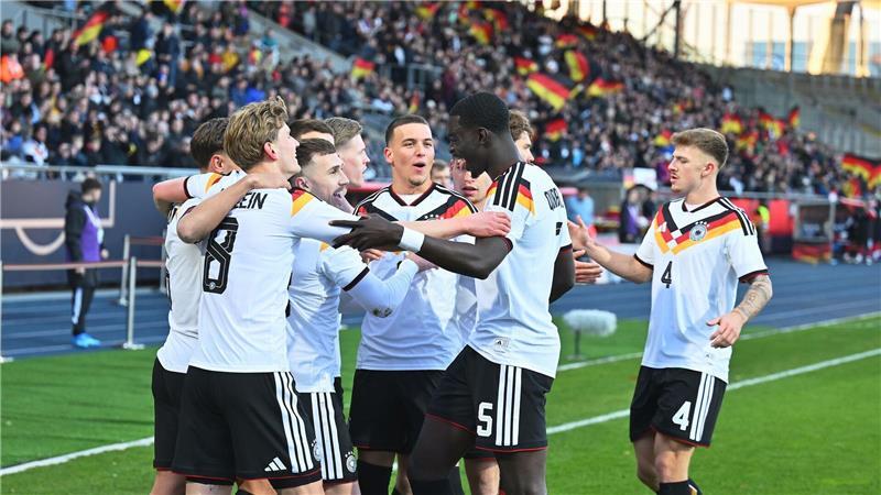 Die deutsche U21 hat Grund zur Freude.
