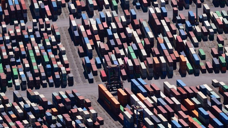 Die deutsche Wirtschaft ist im zweiten Quartal leicht geschrumpft (Archivfoto)