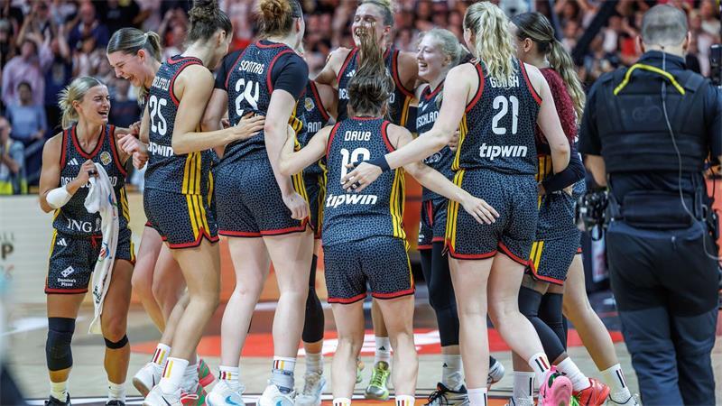 Die deutschen Frauen bejubelten das Halbfinale.