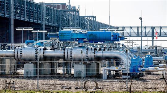 Die deutschen Gasspeicher sind laut Branchenverband so wenig gefüllt wie seit Beginn der Aufzeichnung nicht. (Archivbild)