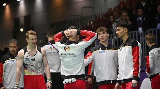 Die deutschen Turner erreichten in Rimini weder das Team-Finale noch einen Geräte-Endkampf.