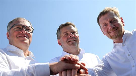 Die drei Ost-Ministerpräsidenten der CDU rebellieren gegen einen wichtigen Baustein der geplanten Rentenreform.