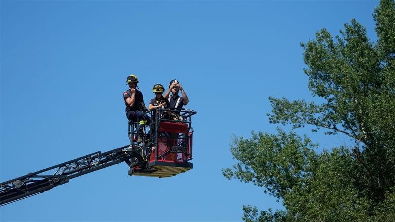 Die dritte Etappe der Tour de France sollte wegen Waldbränden auf dem französischen Teil ohne Zuschauer stattfinden.