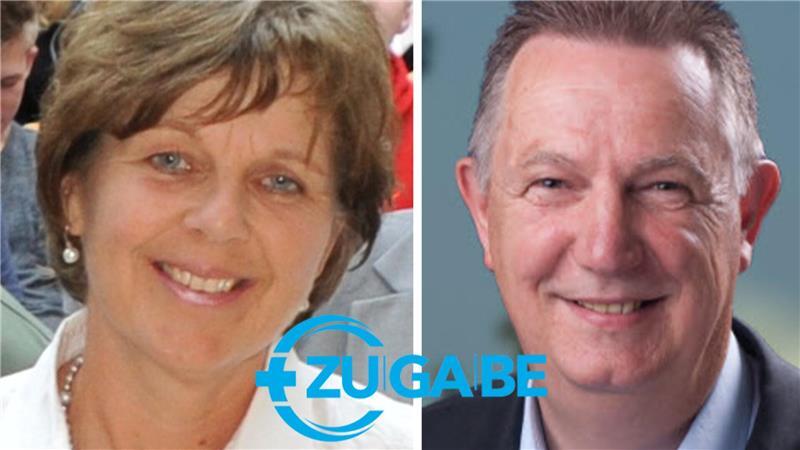 Die ehemalige AfD-Kreistagsvorsitzende Astrid zum Felde und der ehemalige AfD-Kreistagsfraktionsvorsitzende Jens Dammann.