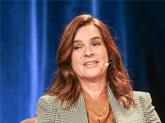 Die ehemalige Eiskunstläuferin Katarina Witt. Foto: Jens Kalaene/dpa-Zentralbild/dpa
