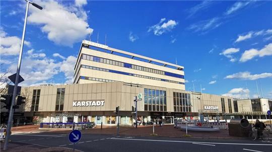 Die ehemalige Karstadt-Filiale in Hamburg-Harburg.
