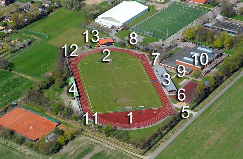 Die entsprechenden Ziffern unten im Text geben Auskunft über die jeweilige Maßnahme. Foto: Elsen