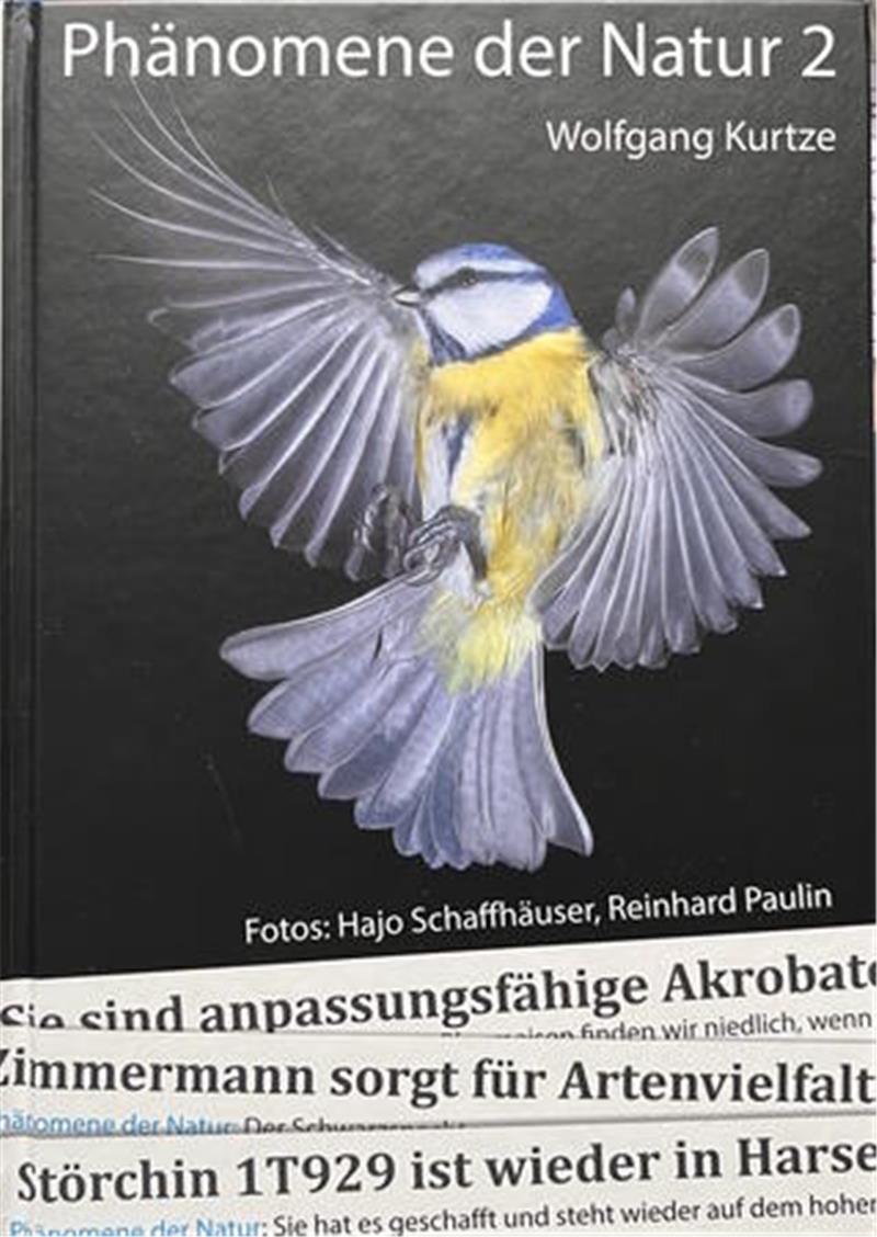 Die erfolgreiche TAGEBLATT-Serie „Phänomene der Natur“ rückt kurzweilig Wissenswertes aus der Natur in den Mittelpunkt. Jetzt ist der zweite Band im Buchhandel erhältlich.