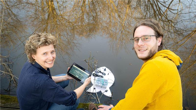 Die erhobenen Daten werden aktuell auf eine extra eingerichtete Website übertragen.