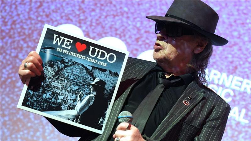 Die erste Platte aus dem Pressewerk gehört Udo Lindenberg selbst. (Archivbild)