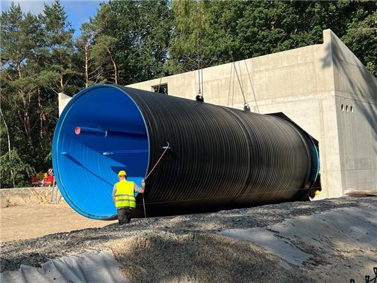 Die ersten Teile sind verbaut. Foto: TWV