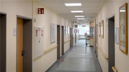 Die frühere Station der Unfallchirurgie im Klinikum Mitte: Hier ist nach der Klinikschließung Anfang Mai das ambulante OP-Zentrum an den Start gegangen. 