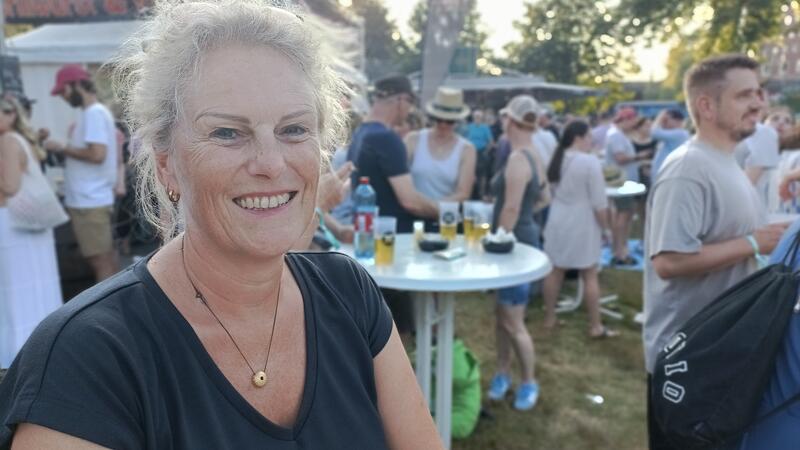 Die gebürtige Staderin Claudia Gut hat schon vor 25 Jahren im Bürgerpark gefeiert.