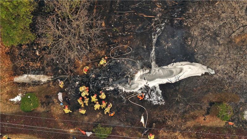 Die genauen Gründe für den Helikopter-Absturz beim Löscheinsatz in Südkorea sind bislang noch nicht geklärt. 
