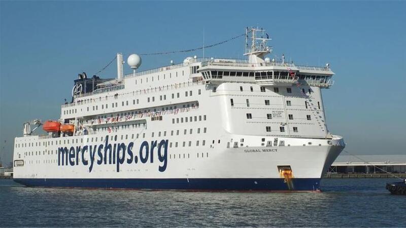 Ein neues schwimmendes Hospital für Afrika Die in China gebaute „Global Mercy“ ist Vorbild für das neue Schiff der Hilfsorganisation Mercy Ships.