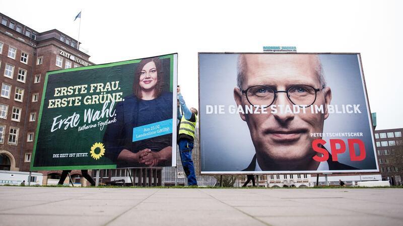 Die in der Hamburgischen Bürgerschaft vertretenen Parteien verzeichnen seit dem Flirt von Unionskanzlerkandidat Friedrich Merz mit der AfD einen Mitgliederzuwachs - mit einer Ausnahme. (Archivbild)
