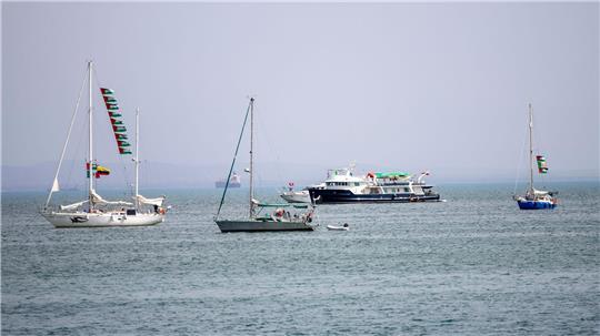 Die israelische Kriegsmarine schickt sich nach Aktivistenberichten an, die Gaza-Flottille vor dem Erreichen ihres Ziels zu stoppen. (Archivbild)