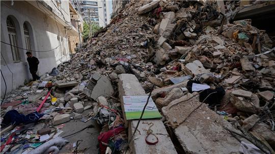 Die israelischen Angriffe haben im Libanon viel Zerstörung angerichtet.