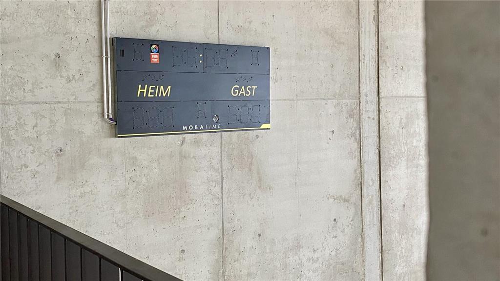 Die kleine Zweifachhalle.