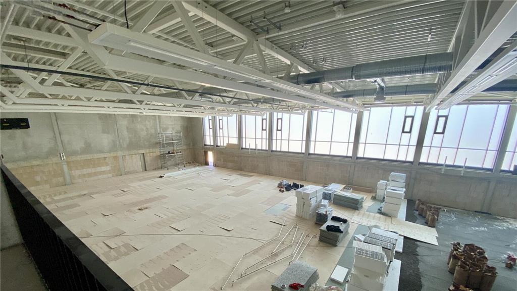 Die kleine Zweifachhalle.